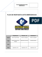 Plan Respuesta Ante Emergencias