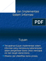 Testing Dan Implementasi Sistem Informasi