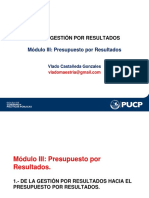 Modulo III - Presupuesto Por Resultados - 2017 PDF