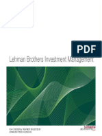 Lehman Brothers Investment Management: Confidential