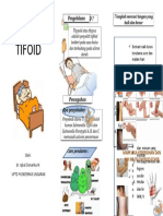 Leaflet TIFOID