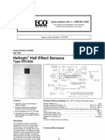 Hall Effect Sensor OH180U