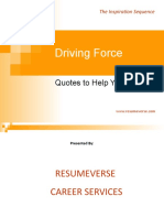 Driving Force: Quotes To Help You Achieve
