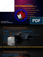 CPU Dan Bagian-Bagiannya