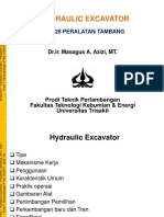 MTT228 PT Kuliah Ke-7 Hydraulic Excavator MAA HS