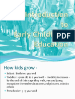 Early Childhood Education Power Point