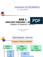 Presentasi ANOVA