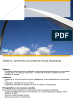 Subcontratação: SAP Best Practices