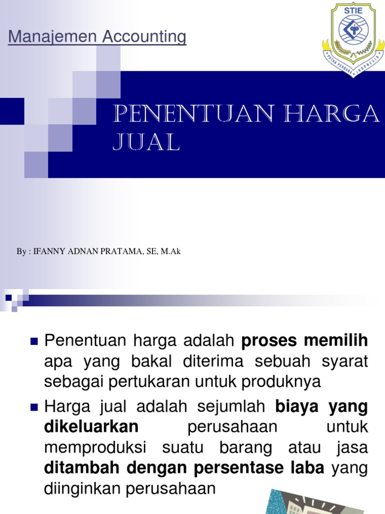 PENENTUAN HARGA JUAL [ADN].ppt