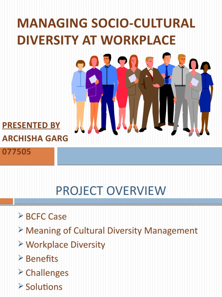 Managing Socio-Cultural Diversity at Work | PDF | Diversity (Business ...