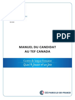 Manuel Du Candidat TEF Canada (1)