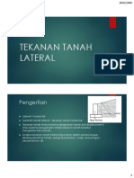 Tekanan Tanah Lateral1 PDF