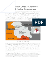 The Indo-Pakistan Nuclear Unrest