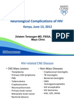 Neurological Complications of HIV - Zelalem Temesgen