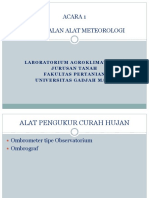 Pengenalan Alat-Alat Meteorologi