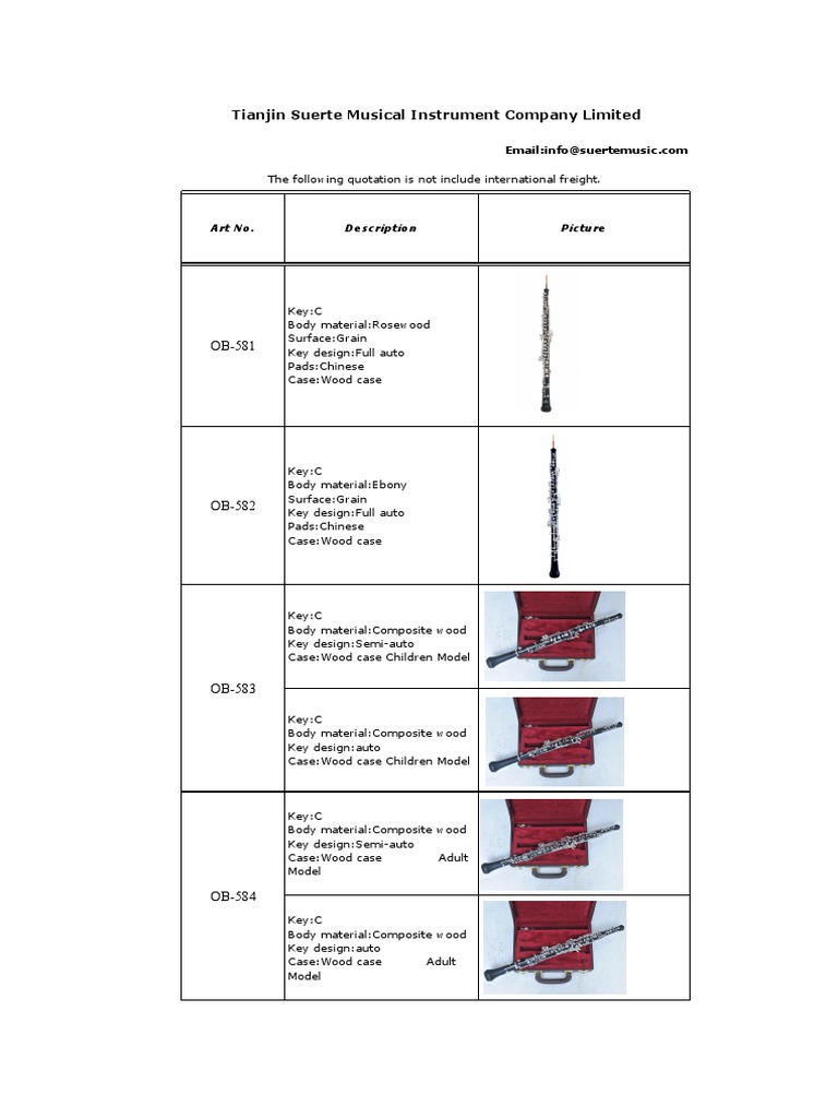 Musical Instruments Catalog | PDF | Home & Garden