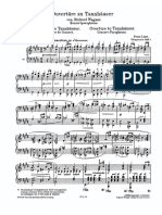 Wagner - Liszt Ouverture Tannhauser PDF