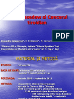 Boala Basedow si Cancerul tiroidian.ppt