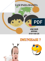 Lembar Balik Imunisasi