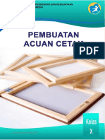 Pembuatan Acuan Cetak