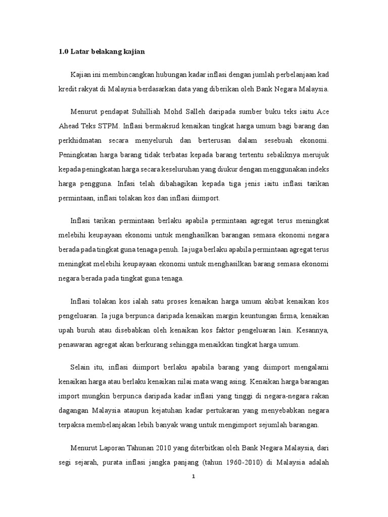 Bahagian C Latar Belakang Kajian Pdf
