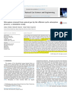 Mercaptan Removal Cyclic Adsorption