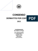Consenso Dermatitis Por Contacto 2015