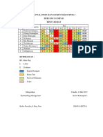 contoh jadwal dines 