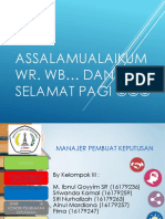 Manajer Sebagai Pembuat Keputusan