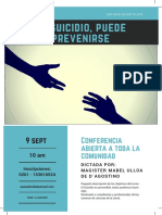 Conferencia Suicidio