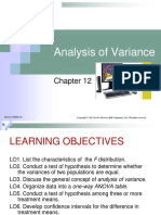 Chap012 Analysis of Variance
