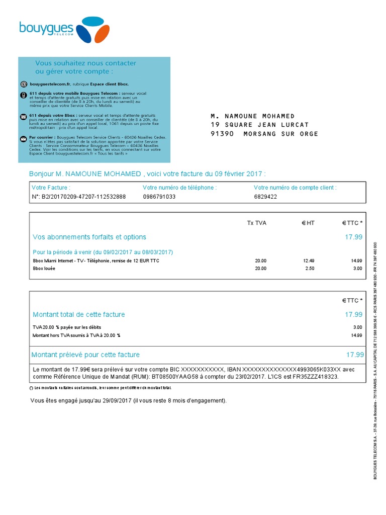 Bouyguestelecom Facture 201702093pdf PDF  PDF