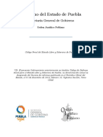 Codigo Penal Del Estado Libre y Soberano de Puebla