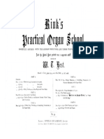 RINCKE Practical Organ School, Op. 55 PDF