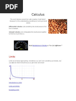 1 Calculus I MathIFun