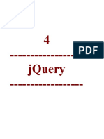 Jquery Quick start and reference guide