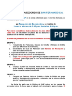 Presentación Documentos Fiscales