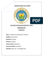 Estadistica Poblacion y Muestra