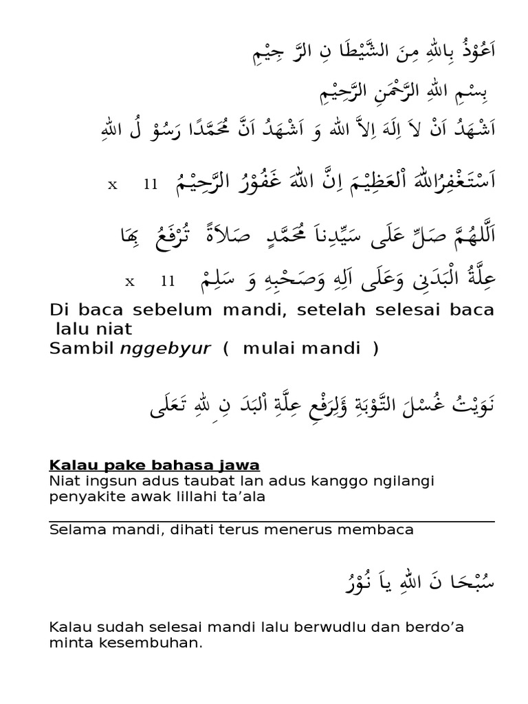 Mandi Taubat Pdf