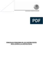 principales problemas de los contribuyentes en el acceso a al justifica fiscal MEXICO.pdf