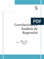 Correlaciones y Analisis de Regresion