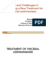 Needs and Challenges in Developing A New Treatment For Visceral Leishmaniasis