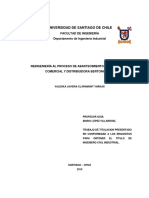 Reingeniería Al Proceso de Abastecimiento de La Empresa Comercial y Distribuidora Bertonati S.A.