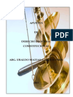 Apuntes de Derecho Procesal Constitucional