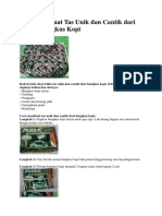 Download Cara Membuat Tas Unik Dan Cantik Dari Plastik Bungkus Kopi by Haniv Prasetya Adhi SN361052050 doc pdf