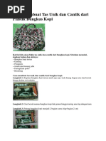 Download Cara Membuat Tas Unik Dan Cantik Dari Plastik Bungkus Kopi by Haniv Prasetya Adhi SN361052050 doc pdf