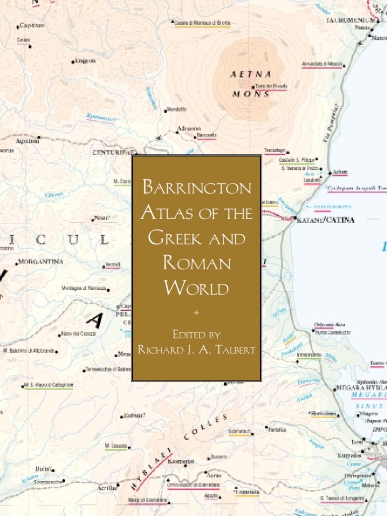 Barrington Atlas of Ancient World | PDF | Geography | Cartography