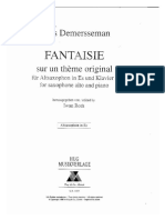 FANTASIE (Jules Demersseman) PDF
