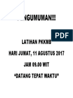 PENGUMUMAN