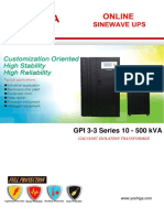 Brosur Gpi 3-3 10-500kva Yoshiga (LCD Touch Screen)